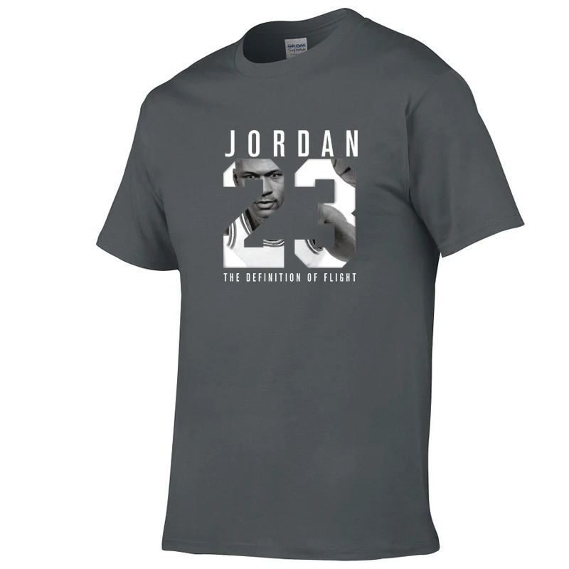 2019 новая брендовая одежда Jordan 23 Мужская футболка Swag Хлопковая мужская с принтом