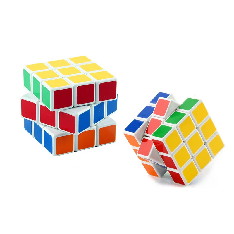 Профессиональный Кубик Рубика 3x3x3 5,7 см скорость для кубика антистресс Cubo Magico наклейка для детей и взрослых Развивающие игрушки детские подарки
