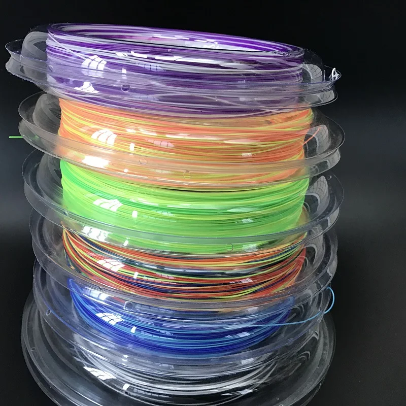 4 reels/lot 200m colourful Badminton String Reel 200M