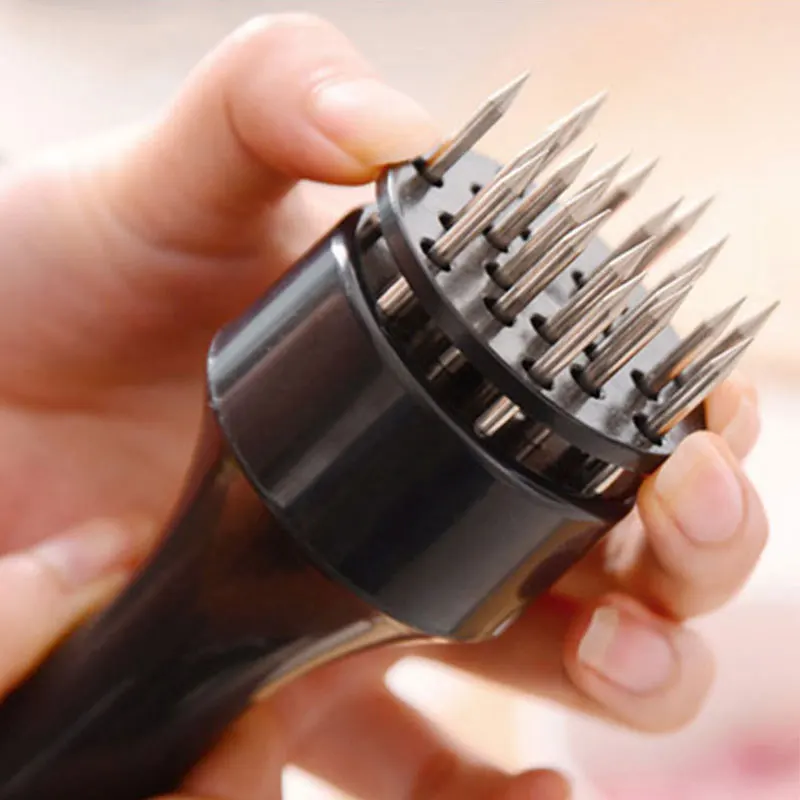 Кухня Тип инъекции стейк иглы Мясо Tenderizer иглы с нержавеющей стали сосновой иглы кухонные инструменты