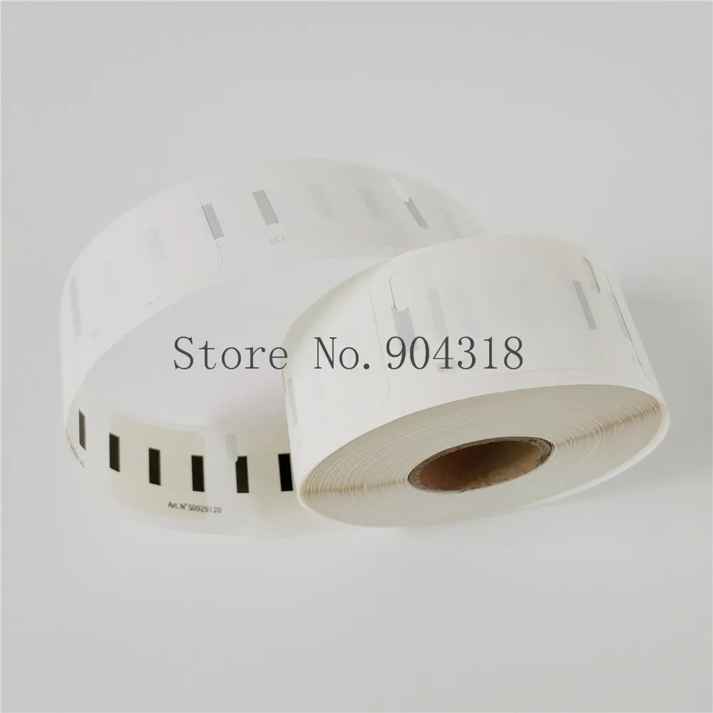 4 x рулона Dymo S0929120 DymoS0292120 совместимые этикетки 25 мм x 25 мм 750 этикетки в рулоне