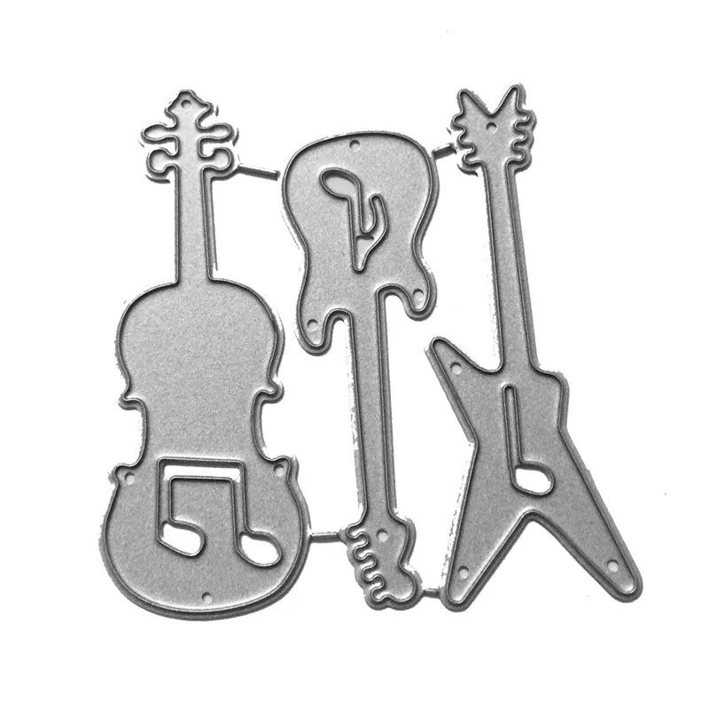 Металлические штампы для гитары музыкальный инструмент трафареты сделай сам