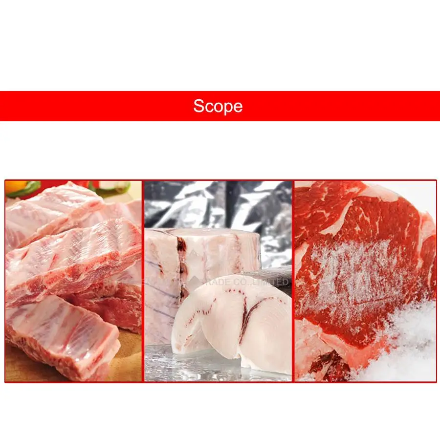 

1PC J-310 Professional meat band saw cutting machine 1100W bone cutting machine Freeze meat fish cutting machine 110/220V