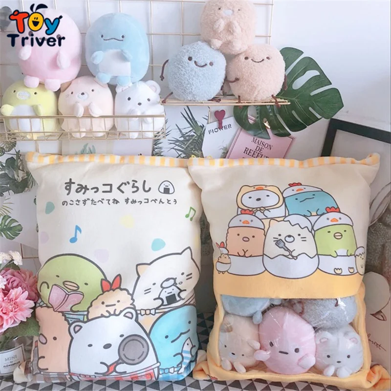 Японская анимация один пакет Sumikko Gurashi угловая биологическая плюшевая игрушка