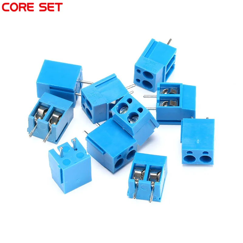 10 шт./лот KF300 2Pin 5 мм Шаг PCB винтовой клеммный блок коннекторы 250 В/16A 14 22AWG|screw terminal block