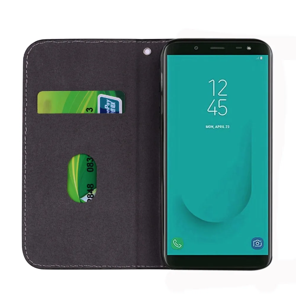 Чехол daxing для Samsung Galaxy j3 j5 J7 2017 чехол-бумажник с откидной крышкой j6 2018 j4 j8 чехлы 2016 |