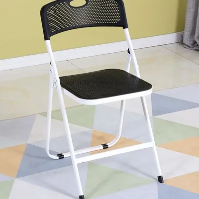 style1 Складное кресло из дышащего пластика, Простое домашнее портативное уличное кресло, простое офисное компьютерное обучающее кресло для взрослых - Цвет: style1