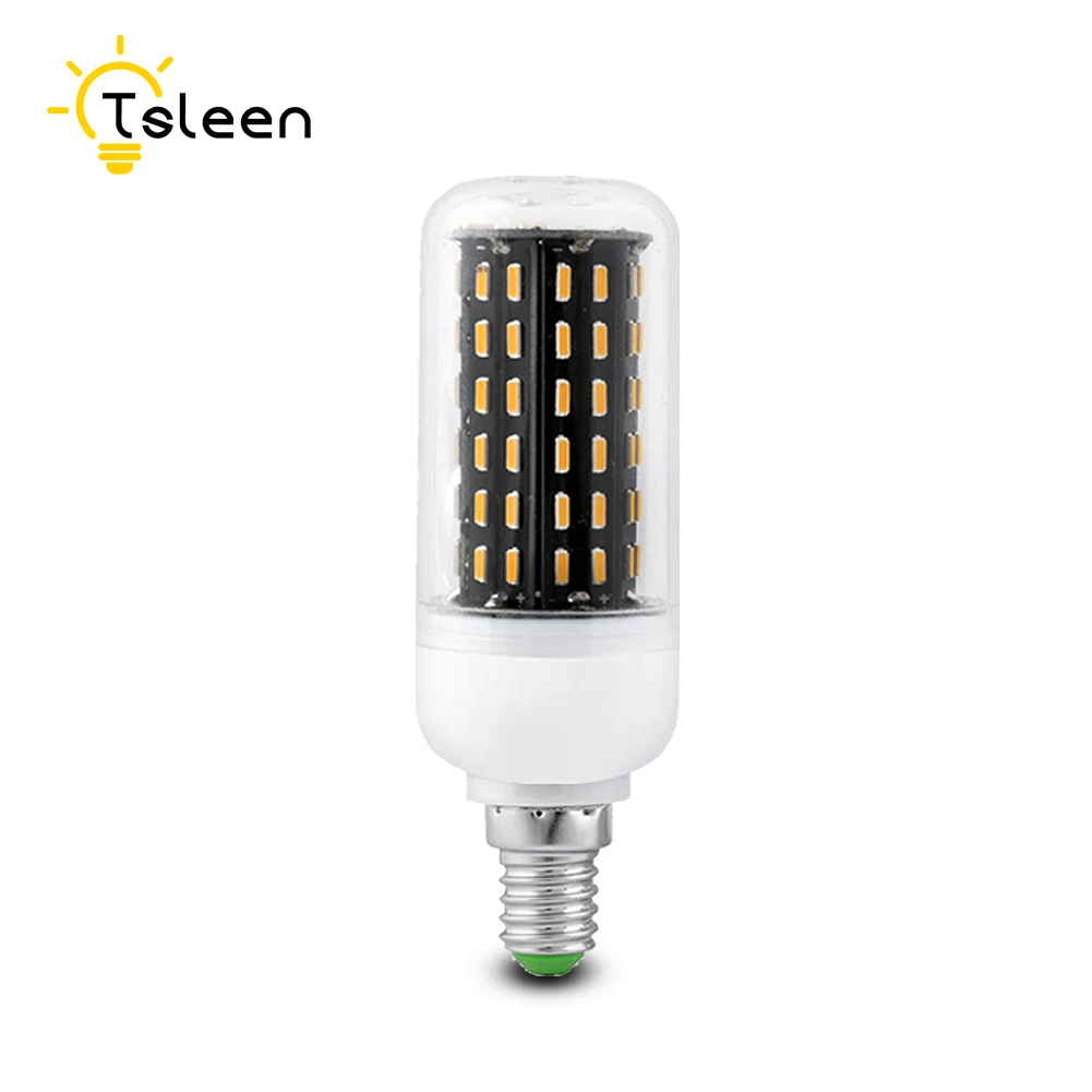 Дешевая лампа e27 35 Вт дешевый кукурузный светильник 96 138 led e14 gu10 g9 b22 30 Вт 4014 smd лампа 220 В Светодиодная лампа Мощные светодиоды - Испускаемый цвет: E14