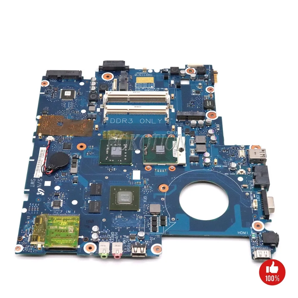 BA92-04930B BA92-04930A для samsung NP-R710 R710 GENEVA2_EXT BA41-00930A DDR3 BA41-00936A GeForce 9600M PM45 DDR3 Процессор