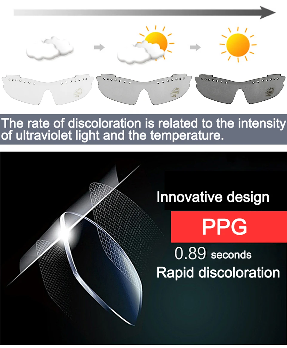 LOCLE фотохромный велосипед очки UV400 велосипедные солнцезащитные очки Oculos Ciclismo велосипедные очки для велосипедистов Gafas Cicismo