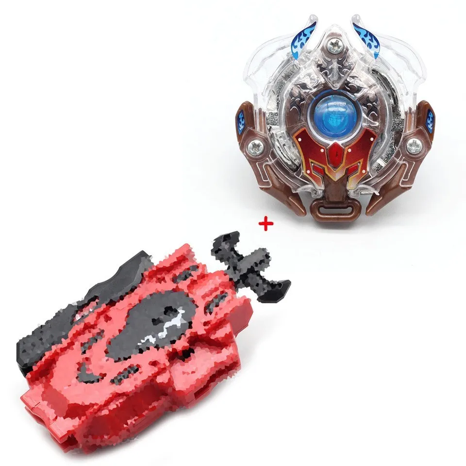 B131 B129 B128 B127 140 134 135 burst игрушки B-133 пусковая установка и коробка галька металлический слиток волчок Beyblade лопасти игрушка - Цвет: B 91 Launcher