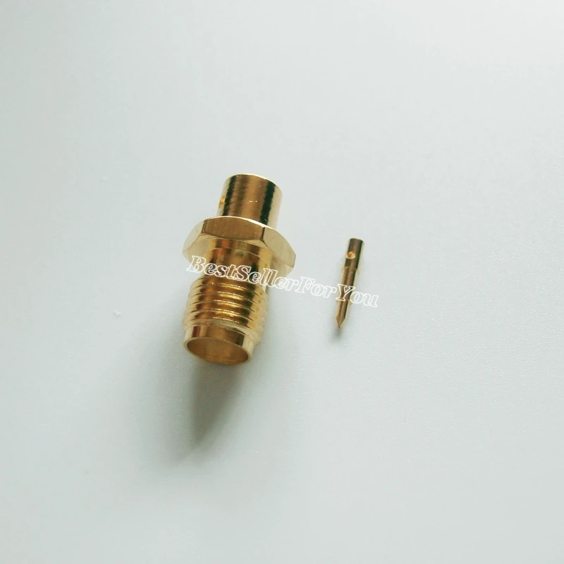 10X RP SMA RPSMA центральный штырьковый паяльник Полужесткий RG402 0 141 дюйма