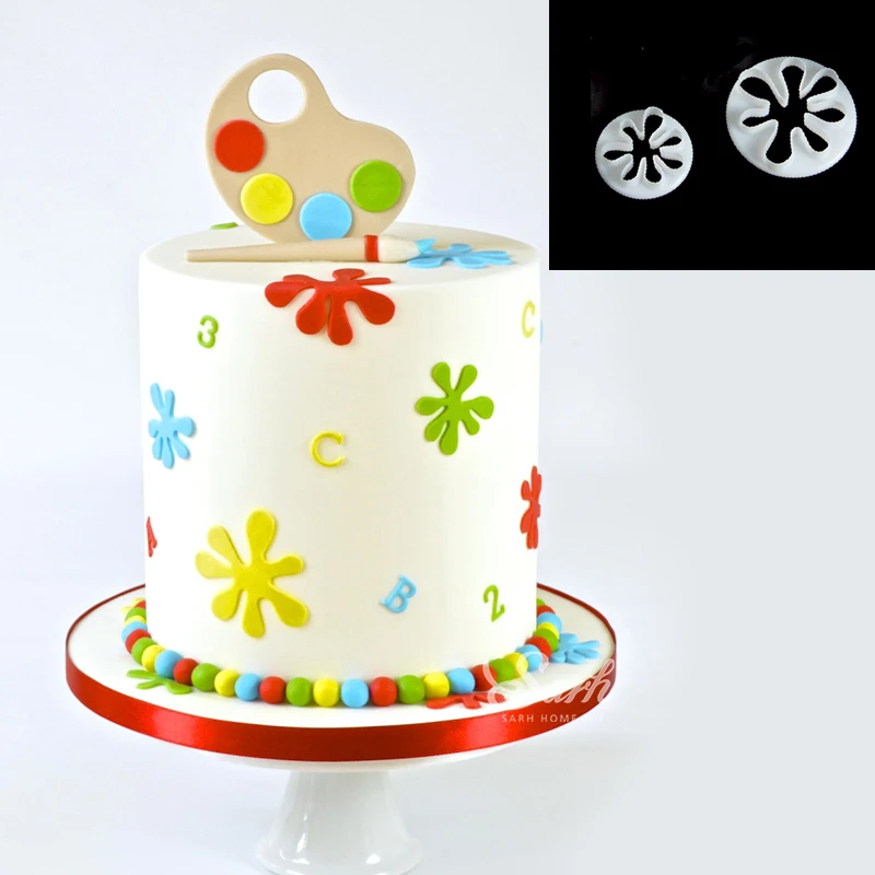 Форма для торта маленькие ладони пластиковый набор мастики резак форма выпечки