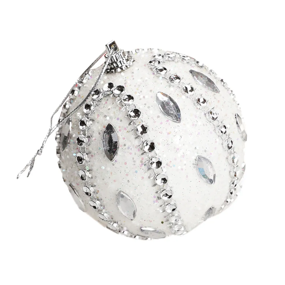 Пенопластовые рождественские товары шар со стразами блестящий шары