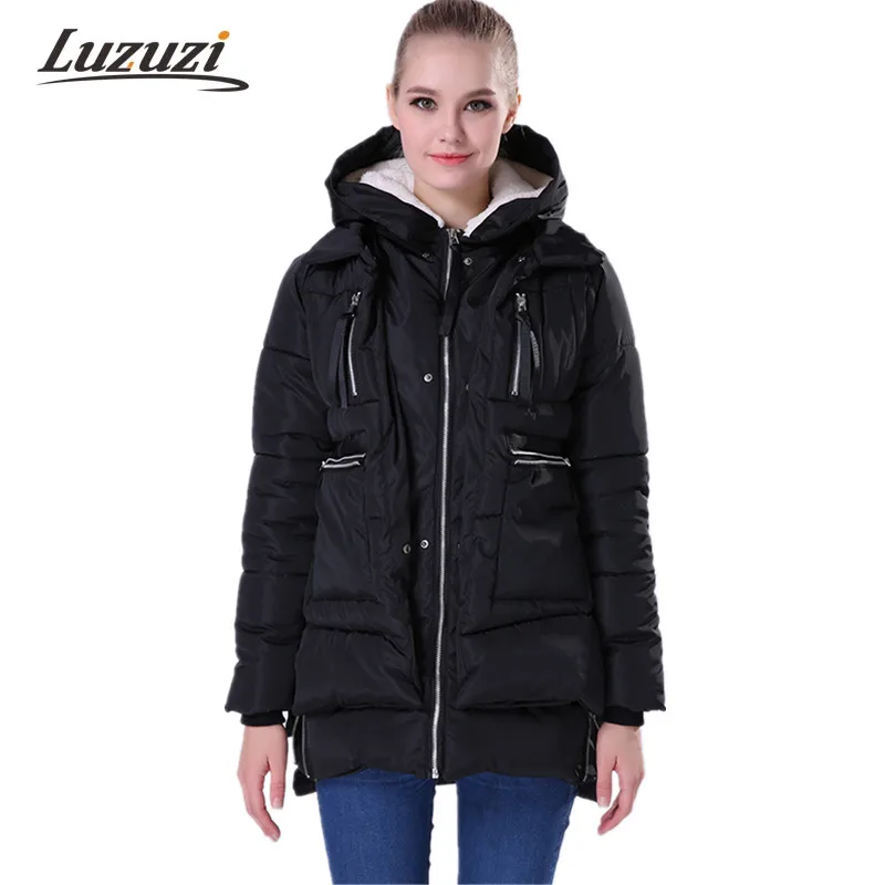 Зимние куртки и пальто женские парки толстые ватные особенно s Верхняя одежда