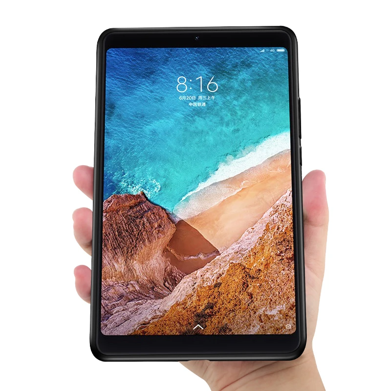 Тонкий чехол для Xiaomi mi Pad 4 8 дюймов мягкий из ТПУ телефона mipad защитный Mi Plus 10
