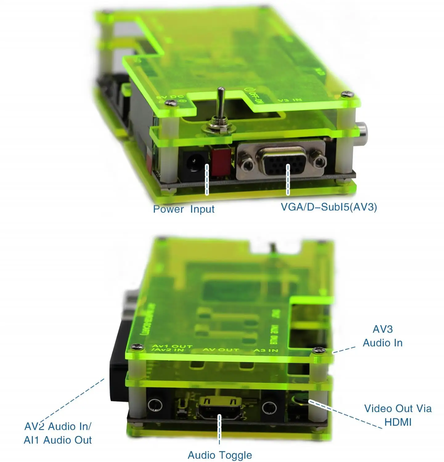 Конвертер OSSC HDMI для большинства игровых приставок в стиле ретро таких как PS PS2