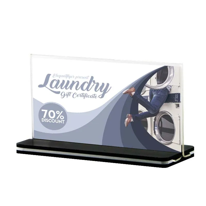 Акриловая крышка для меню 2 шт./лот настольная подставка знаков рамка держатель