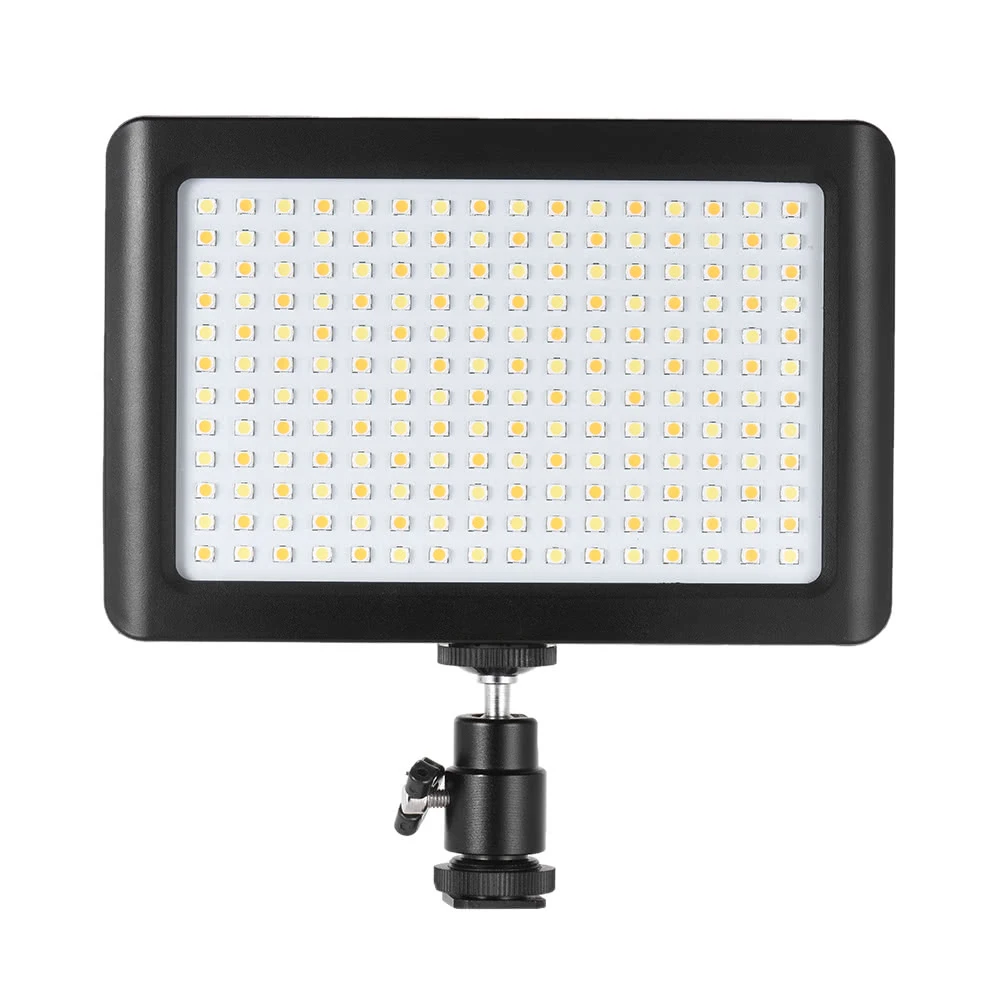 W&amp5 12W 192 LED Super Slim 3200K-6000K Studio Video Continuous Light Lamp For Cannon Nikon Sony DSLR CameraS DV Camcorder | Электроника