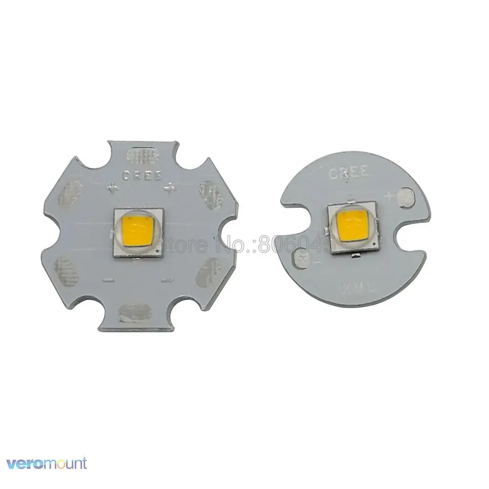2x CREE XML2 XM L2 T6 холодный белый 6500K нейтральный 4500K теплый 3000K светодиодный излучатель