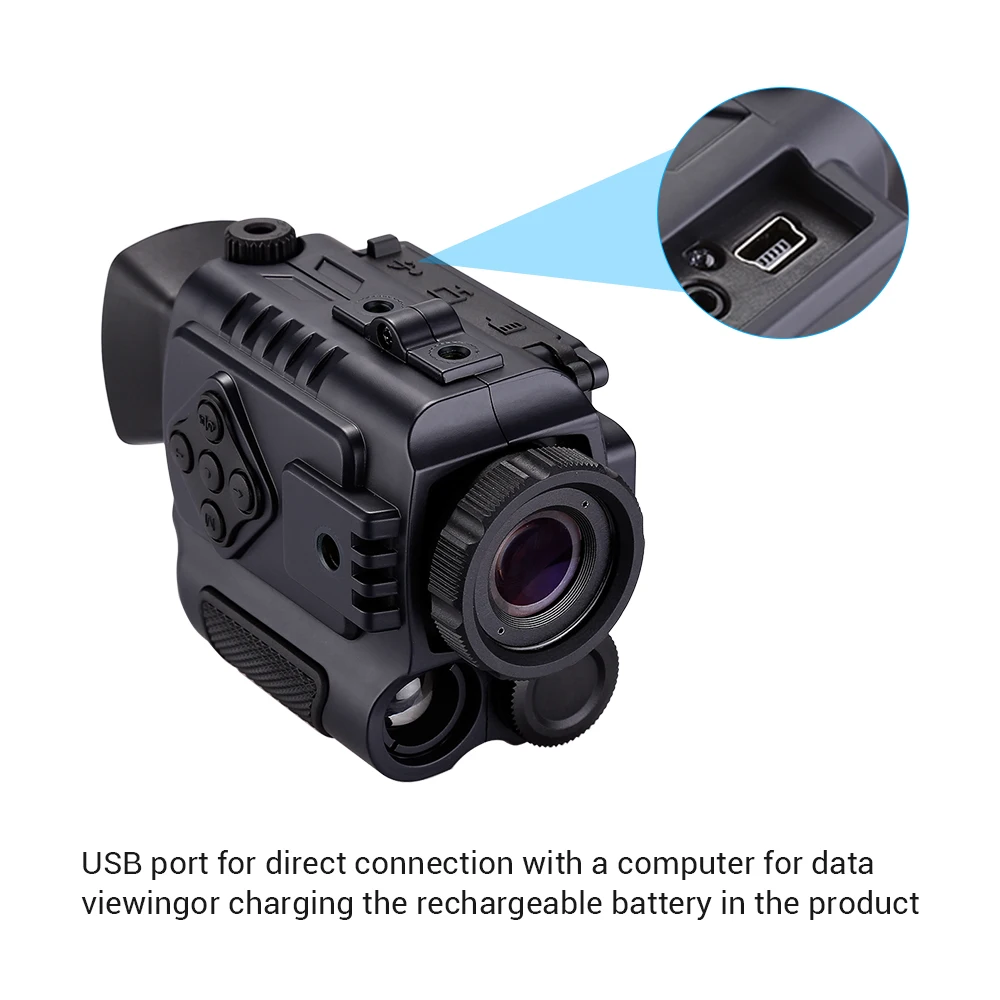 Портативный мини монокулярный Цифровой телескоп с инфракрасным ночным видением