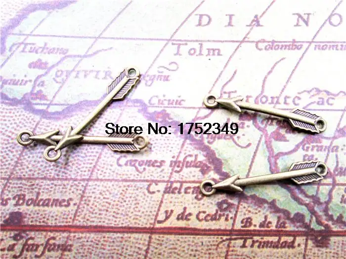 20 шт.-стрелки-коннекторы, Φ подвески, аксессуары для рукоделия 38x6 мм