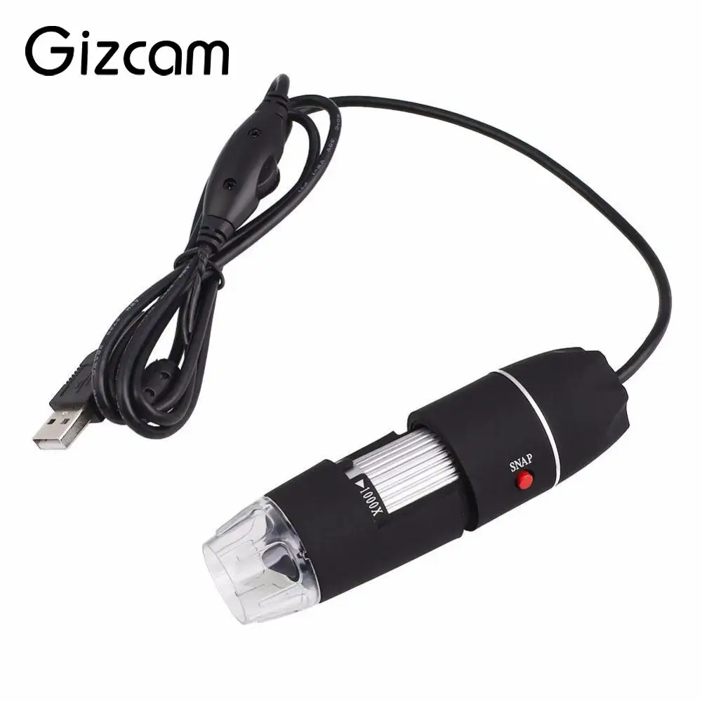 Gizcam практическая Электроника 2MP USB светодио дный 8 светодиодный цифровой камера