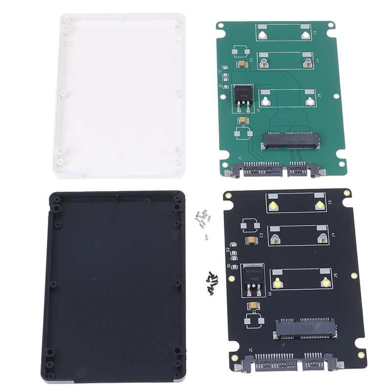 Для Mini pcie адаптер mSATA SSD до 2 5 дюймов SATA3 карта с чехлом ccreams | Компьютеры и офис