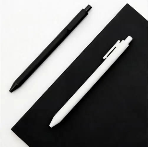 Ручка для подписи Xiaomi KACO ручка черные белые гладкие чернила из АБС пластика