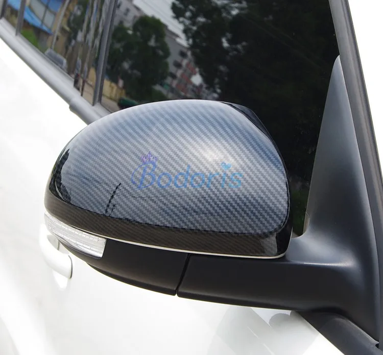 Накладка на зеркало заднего вида из углеродного волокна для Volkswagen VW Tiguan 2009-2015 |