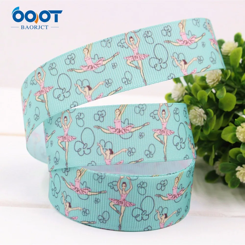 Лента из grosgrain с мультипликационным принтом love 1 'ཕ мм аксессуары для волос
