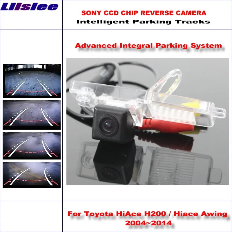 

Liislee Backup Reverse Camera For Toyota Hiace H200 / Hiace Awing / HD 860 * 576 Pixels 580 TV Lines Intelligent Parking Tracks