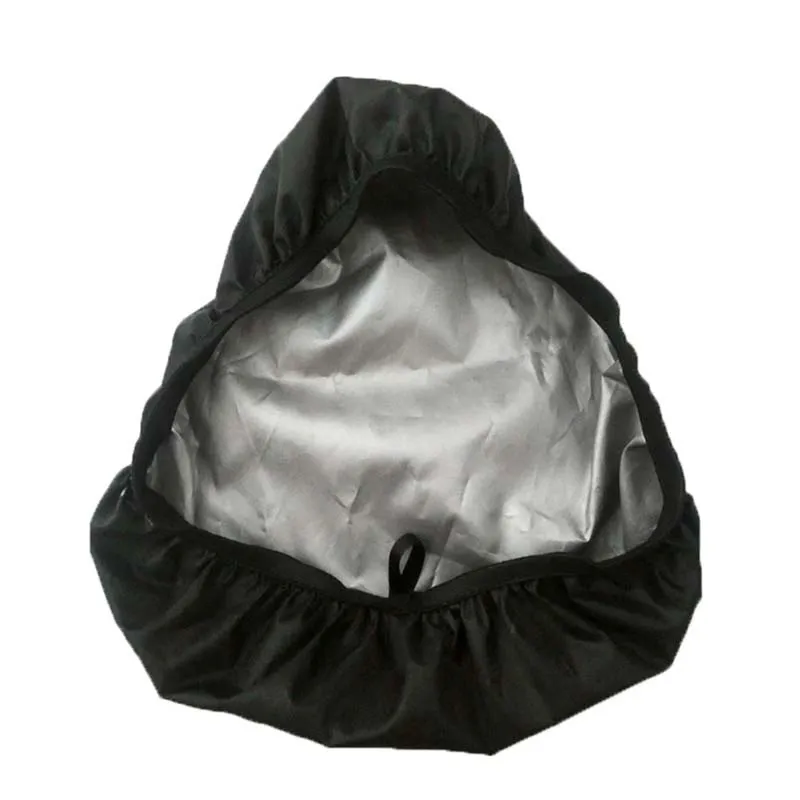 

High Quality Black & Silver Cycling Bicycle Saddle Covers Waterproof Saddle Protection Prevent Bicycle Seat Elastic Rain Covers