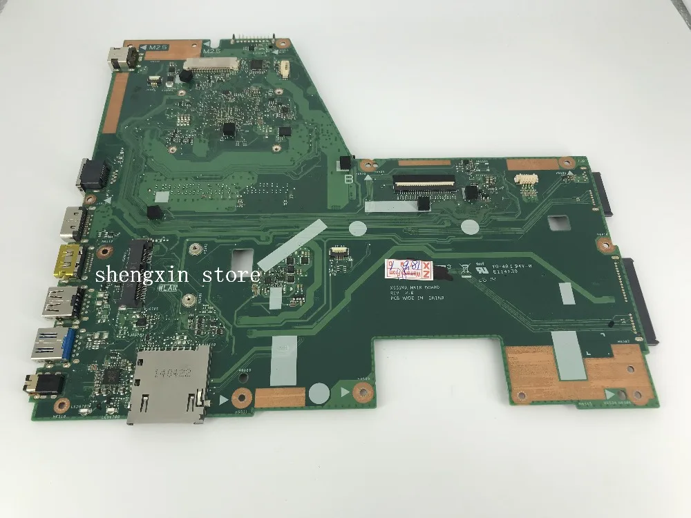 Для ASUS X551 X551M F551MA материнская плата для ноутбука N3520U REV2.0 тест 100%|Материнские