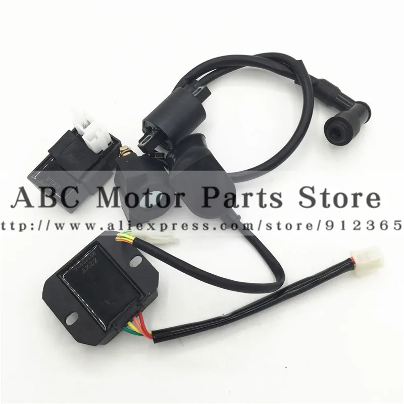 CG 150-250CC ATV Dirt Pit Bike мотоцикл CG двигатель электрические детали катушка зажигания регулятор реле CDI Refiercer двигатель