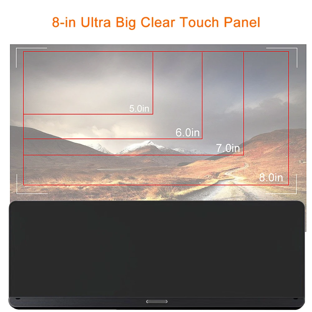8" 4G Android Car DVR Camera GPS Navigation ADAS FHD 1080P Auto Video Recorder Dash cam Bluetooth WiFi Remote monitor
