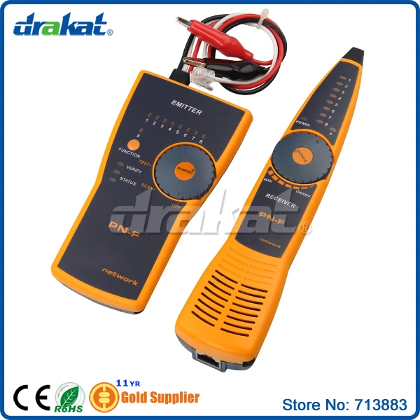 Сетевой Lan кабель тестер провода трекер|wire tracker|network lan cable testerlan tester |