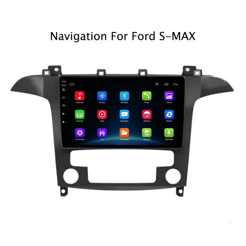 NAVITOPIA 9 дюймов 4G LTE wifi головное устройство для Ford S Max 2007 2008 2009 Android 6 0 2G + 32G