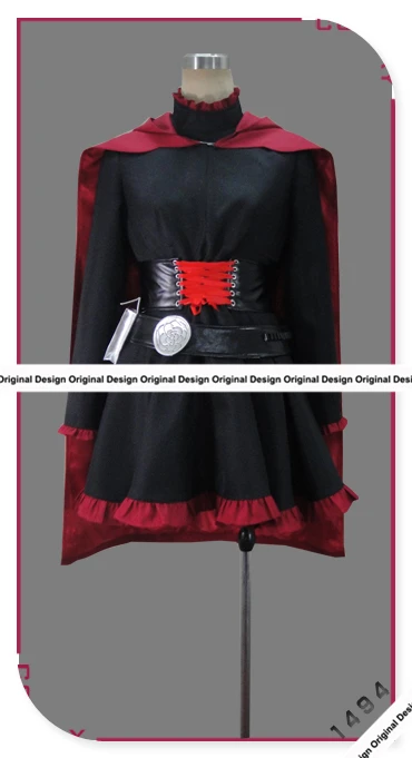 Design 34 RWBY RUBY Rose Adam Nora Blake Neopolitan Neptune изумруд группа персонажей Униформа тканевый костюм для косплея, индивидуальные принимаются - Цвет: Design 34