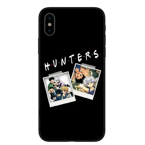 Аниме Hunter X hunter 3 корпус под плетенную сумку Caso de телефоны para A мака iPhone 8 7 6 Plus 12 11 Pro