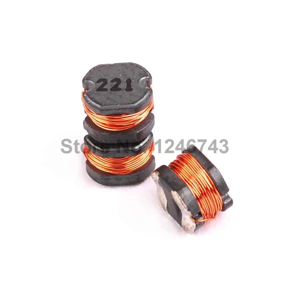 50 шт. CD43 220UH(221) SMD силовой индуктор 4*4*3 мм|power inductor|smd power inductorpower smd inductor |