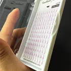 1 поднос 6d цветные объемные ресницы для наращивания, готовые фиолетовые, розовые, коричневые и синие 0,07 0,10 мм 8-15 мм длина цвета