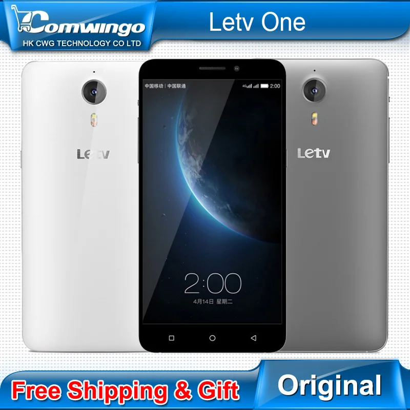 Original New Letv Le One 1 X600 4G FDD LTE MTK6795 Helio X10 Octa Core 5.5"1080P Dual SIM Mobile Phone 3G RAM 13MP Android 5.0