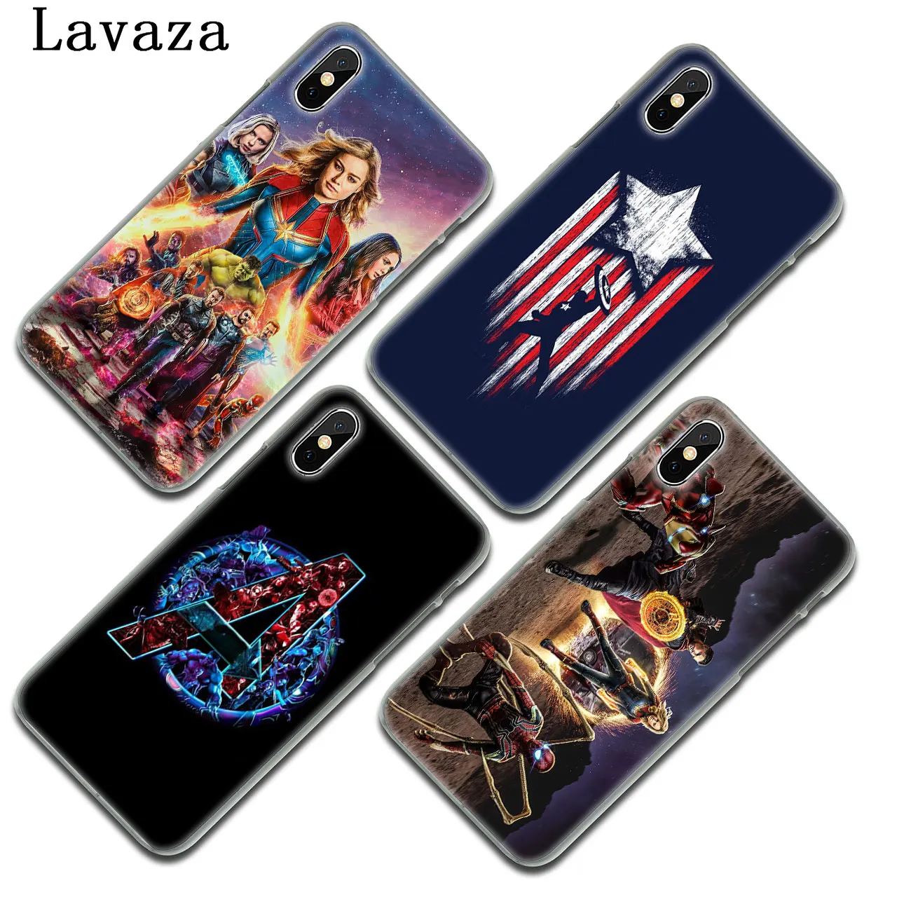 Lavaza Marvel Мстители танос эндшпиль жесткий чехол для телефона для iPhone XR X XS 11 Pro Max 10 7 8 6 6S 5 5S SE 4 4S чехол