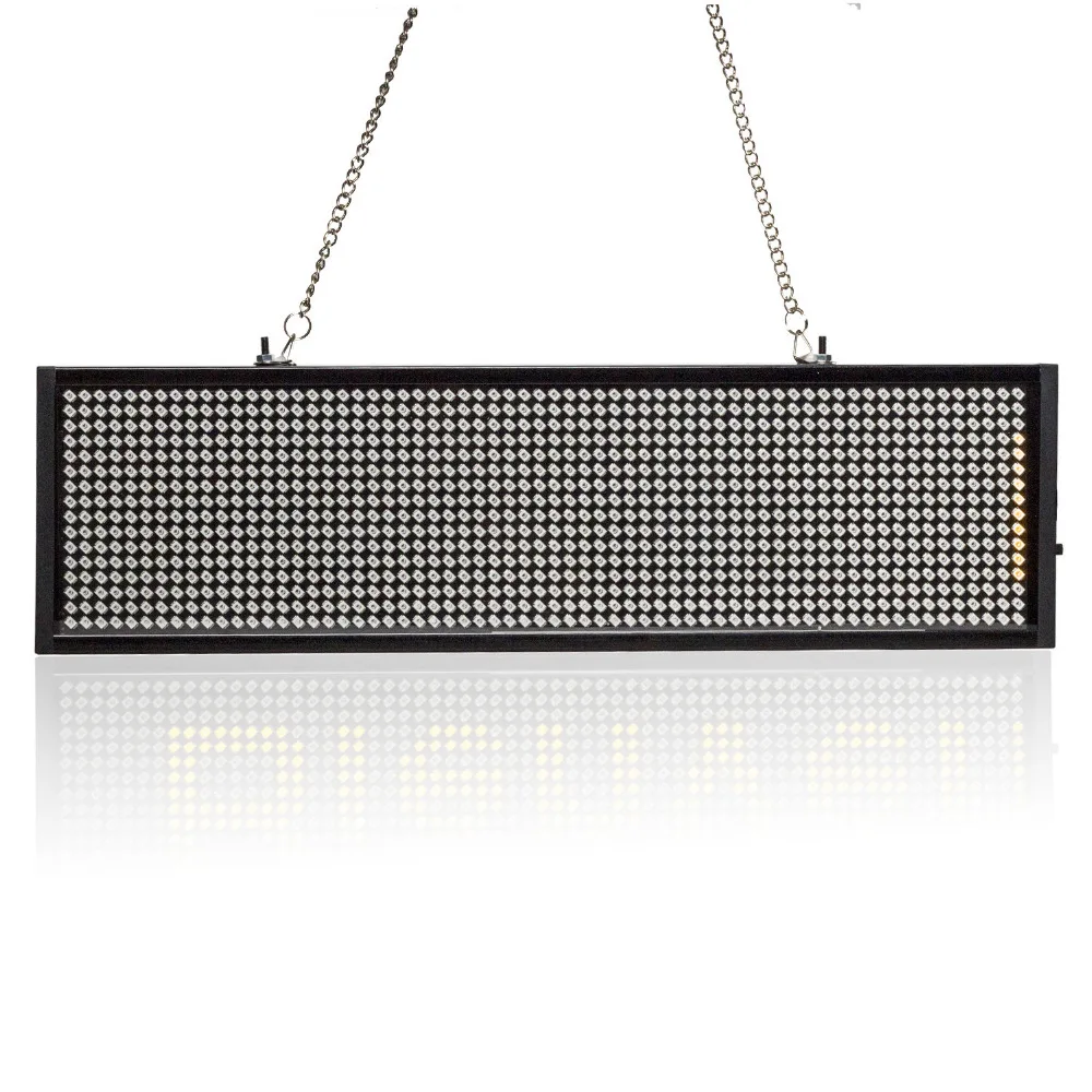 Красный светодиодный индикатор сообщений 34 см беспроводной и программируемый