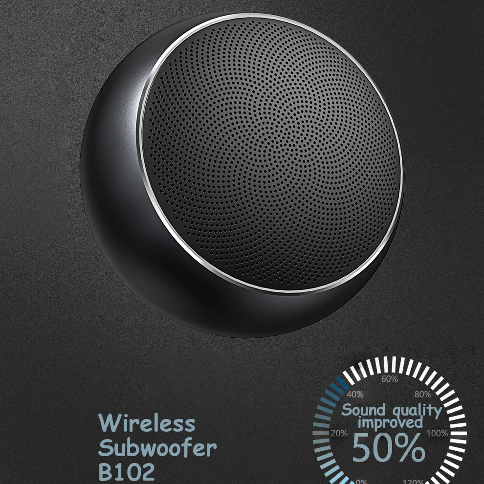 Портативный сабвуфер беспроводной динамик Bluetooth TF карта Поддержка домашнего