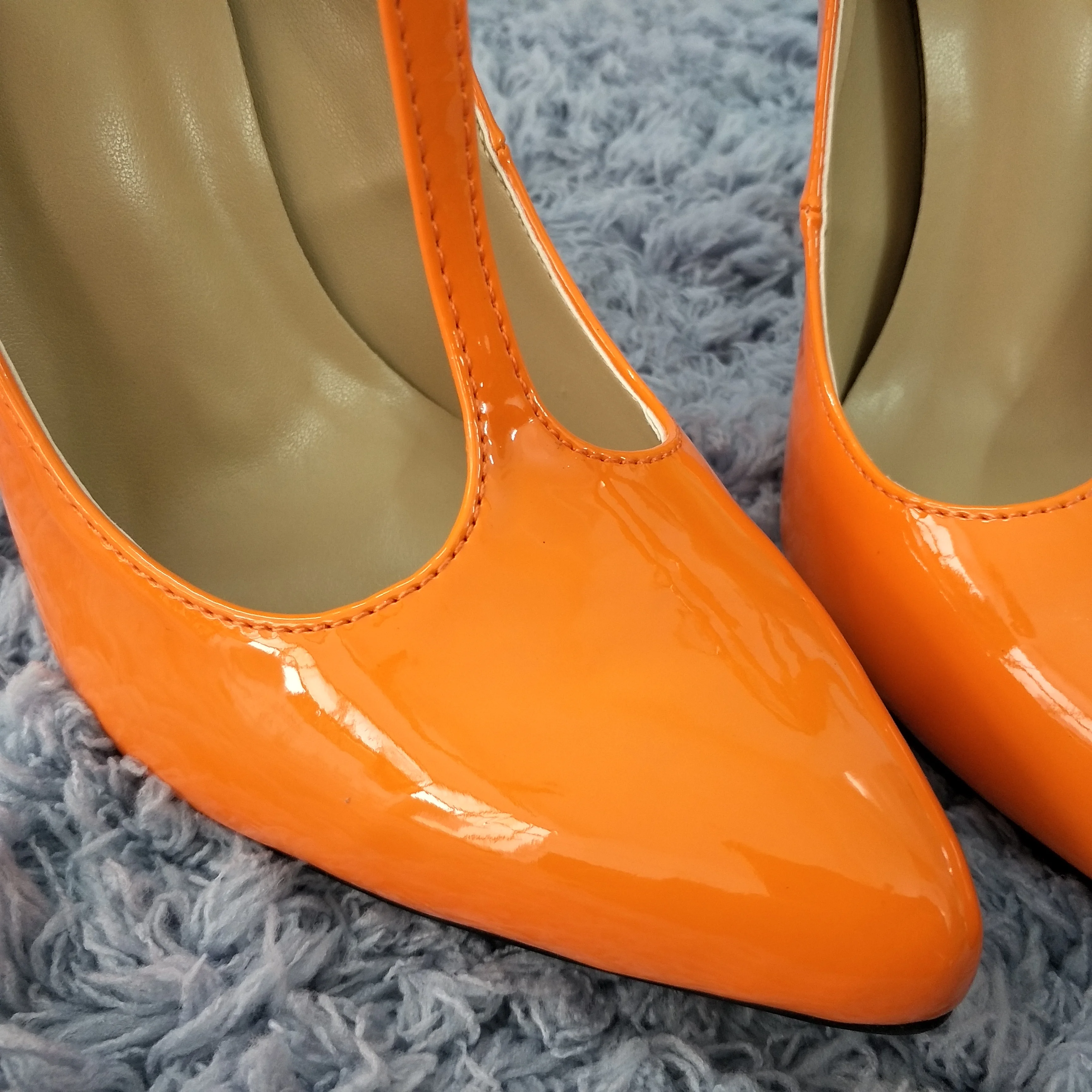 Женские туфли-лодочки на тонком высоком каблуке-шпильке пикантные вечерние