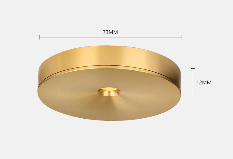 Ультратонкий точечный светодиодный светильник 10 шт./лот точечные светильники с