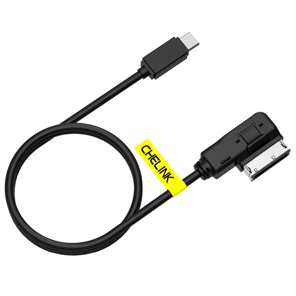 Chelink Audi MMI AMI MDI автомобильный AUX адаптер кабель type-C интерфейс кабель зарядное устройство разъем для Android смартфон