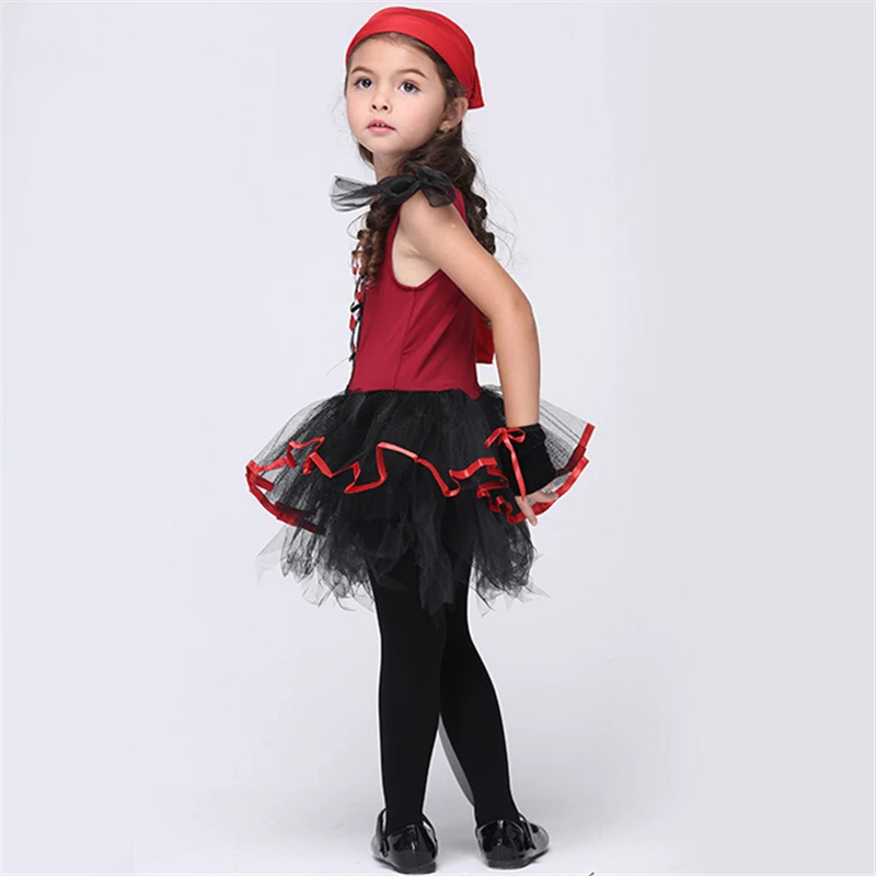 Детский костюм пиратской балерины для девочек|girls pirate costumes|pirate costumepirate girl |